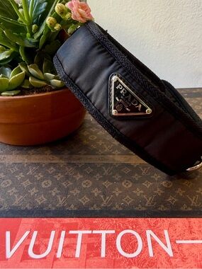 PRADA Dog Collar Re-Nylon